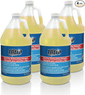 Ultra Professional ™ 4 Pack 1 Gallon Pots & Pan Dishwashing Detergent Dish Cleaning Liquid, Lemon Scent, Yellow - Powerful Grease Remover