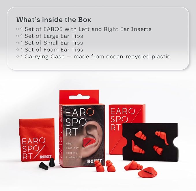 Motorcycle Ear Plugs – High-Fidelity Reusable Noise Reduction Earplugs for Riding – Comfortable Durable Hearing Protection for Bikers – Blocks Excessive Noise