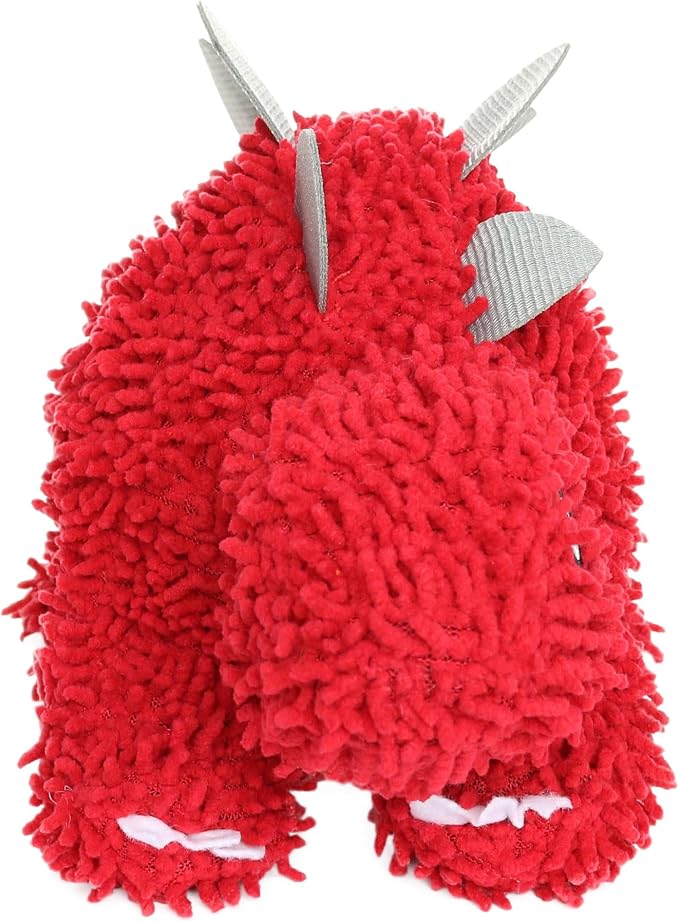 MIGHTY® 2 Pack Microfiber Medium Stegosaurus Dog Toys | Ultra Durable Plush Toy with Multiple Layers & Reinforced Seams , Washable and Floats , Mighty® Construction