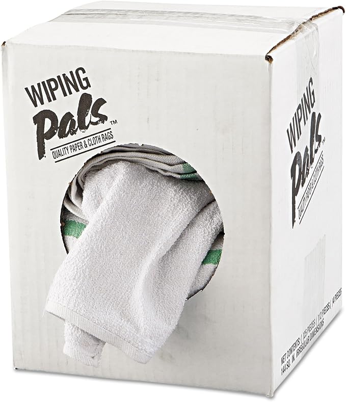 HOSPECO 536-60-5DZBX Cotton Counter Cloth/Bar Mop - White (60/Carton)