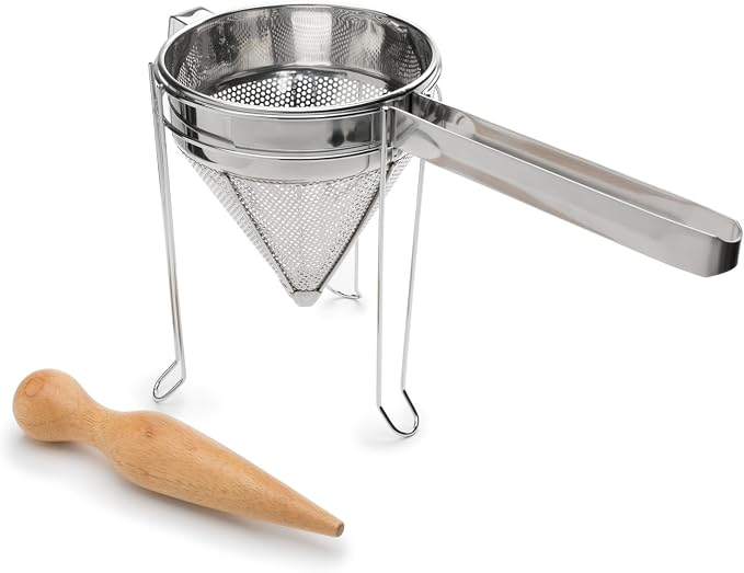Farm to Table Chinois Set, Stainless Steel, 3-Piece