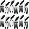 Gisafai 12 Pcs Manual Can Opener Bulk with Sharp Blade Smooth Edge Multifunctional Kitchen Gadget Handheld Openers Large Handheld Knob Can and Bottle Animals for Dorm Kitchen Essentials Gifts