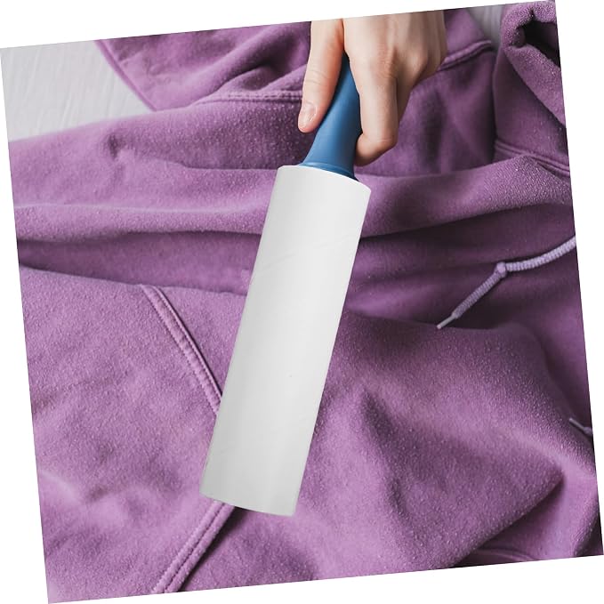 10rolls Extra Sticky Lint Roller Refills Inner Diameter Pet Hair Remover for Clothes Upholstery Furniture Cleaning Easy to Handle