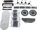Replacement Parts Kit,For Mova P10-Pro Ultra,For P50-Pro Ultra Robot Vacuum | Includes for tricut Main Brush, Side Brushes, HEPA Filters, Mop Cloths & Dust Bags