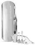 Supersmile Zina45™ Deluxe Sonic Pulse Toothbrush – Rechargeable Electric Brush with Angled Head & Travel Case – for Whiter Teeth and Healthier Gums, Silver