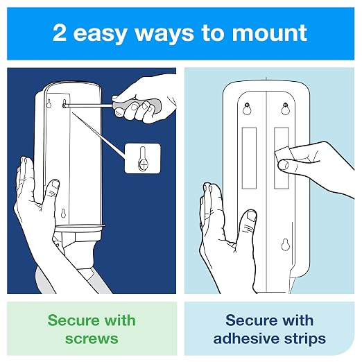 Tork Intuition Sensor Skincare Dispenser Black S4, for Hand Soap and Hand Sanitizer, Elevation Range, 571608 (Pack of 4)