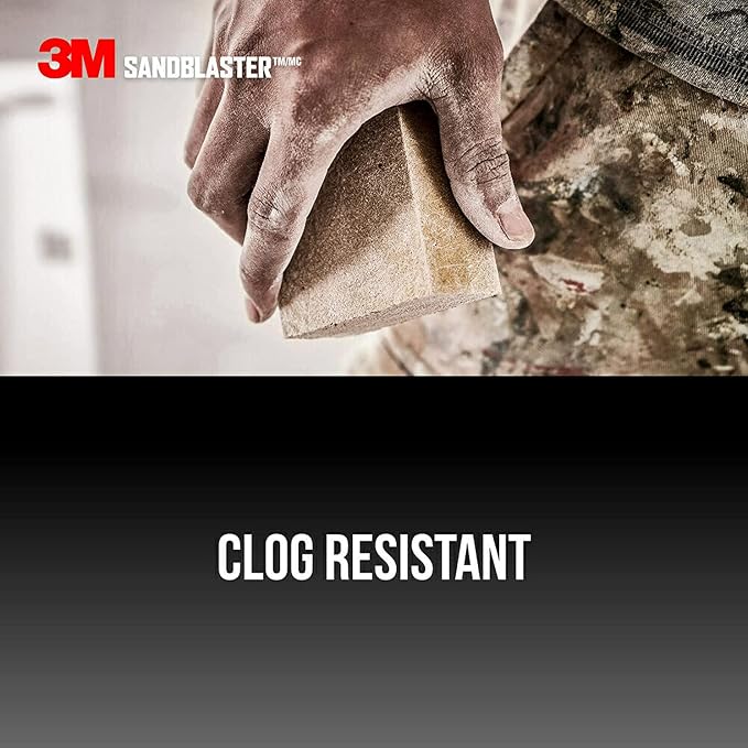 3M 20907-320 320 Grit Sandblaster™ Between Coats Sanding Sponge Block