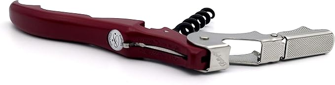 Pulltap's Genuine Slider Boss 150 Waiter's Corkscrew – Double-Hinged Wine Key with Sliding Foil Cutter – Patented Design – Made in Spain – Burdeos (Bordeaux)