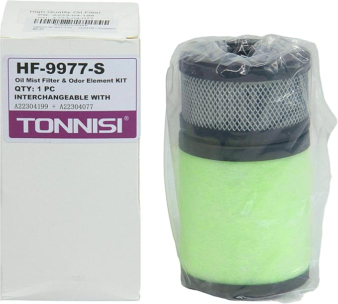 A22304199 Oil Mist Filter and A22304077 Odour Filter Kit Replaces A223-04-199 & A223-04-077 Compatible with Edwards EMF20 E2M28 E2M18 E1M18 RV12 RV5 RV3 Rotary Vane Pumps