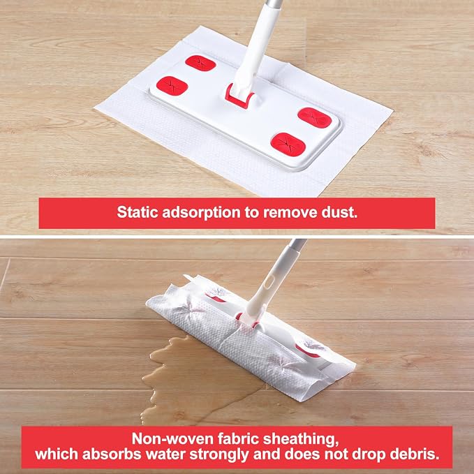 Dry Mop Refills - Multi Cleaning Cloths for Dusters