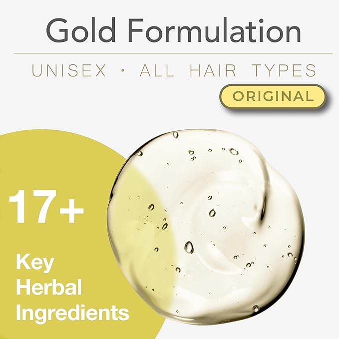 PURA D'OR Anti-Thinning Biotin Shampoo and Conditioner, CLINICALLY TESTED Effective Results, Herbal Blend Thickening Products For Women & Men, Original Gold Label Set, Natural Earthy Scent, 16oz x2 | Deep Moisturizing