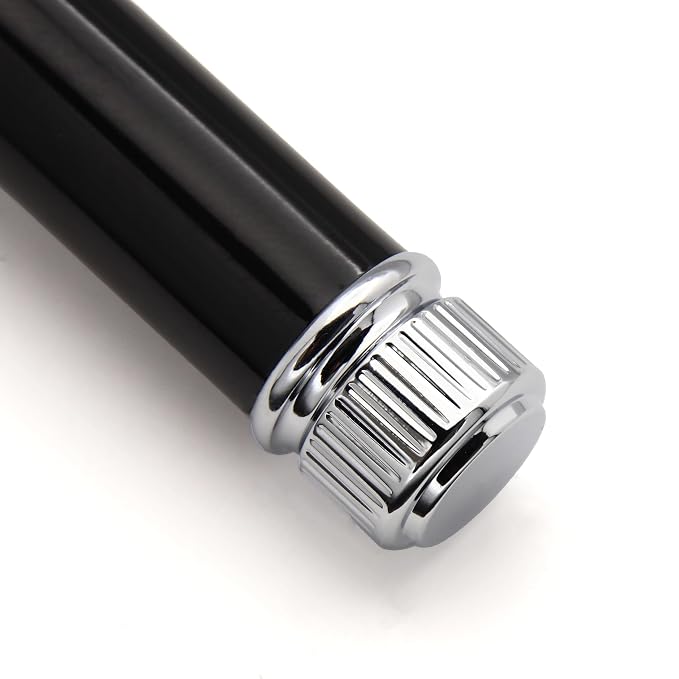 Edwin Jagger DE86 Classic Double Edge Manual Eco-Friendly and Reusable Safety Razor for Men and Women for Shaving Cream or Soap Fits All DE Razor Blades (Imitation Ebony)