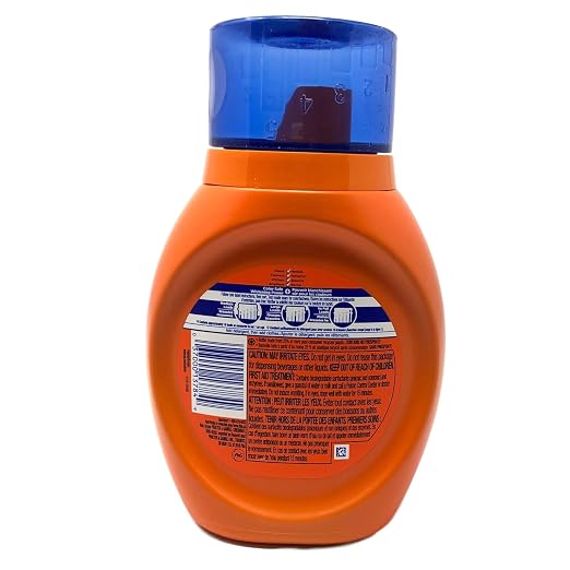 Procter and Gamble Tide Original Laundry Liquid Detergent with Bleach, 25 Ounce - 6 per case.