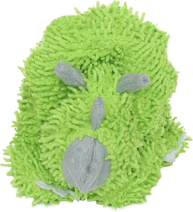 MIGHTY® 2 Pack Microfiber Medium Triceratops Dog Toys | Ultra Durable Plush Toy with Multiple Layers & Reinforced Seams , Washable and Floats , Mighty® Construction