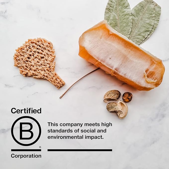 HEVEA Natural Rubber Wave Bath Mat – Long 28 × 16 in - Non-Slip Shower & Bathtub Mat with 388 Suction Cups, Plastic-Free & Biodegradable (Marble)