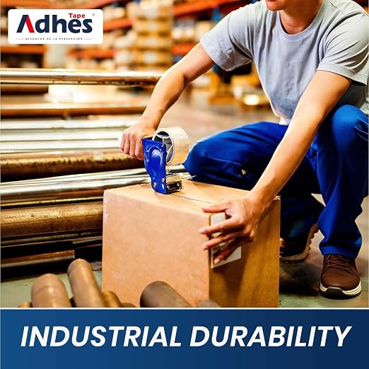 ADHES Packaging Tape 2.7MIL Heavy Duty Packing Tape Mailing Tape,3 Rolls, 3" x 165 ft (55 Yards) Clear Shipping Tape, Ultra-Strong & Durable for Packaging, Moving, Mailing, and Sealing