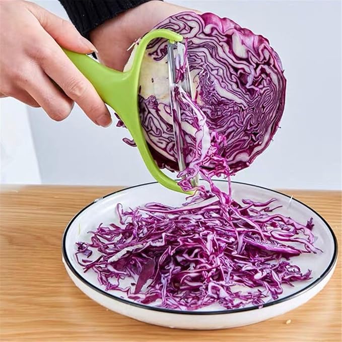 Fit for Stainless Steel Vegetable Fruit Peeler for Cabbage Graters Salad Potato Slicer | Light green
