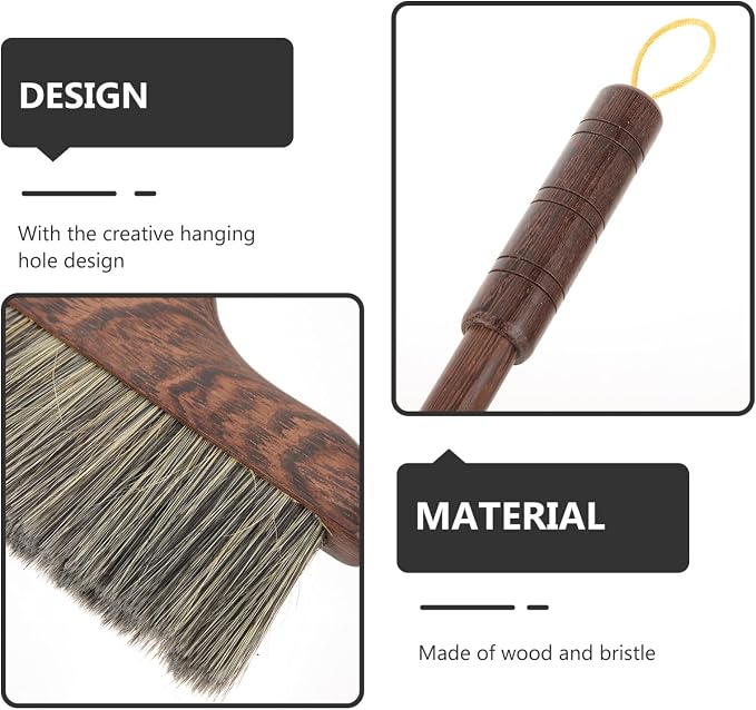 Healifty Handle Soft Bristles Broom for Home Cleaning -Static Floor Wiper for Indoor and Outdoor Use for Pet Hair and Dust Removal and Compact Design