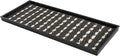 Anji Mountain Heavy Duty Waterproof Rubber Shoe Storage Mat Organizer/Boot Storage Tray Multi Use For Entryway with Coir, Gray and Ivory Insert , Fits 3 Pair (34.5" Wide)