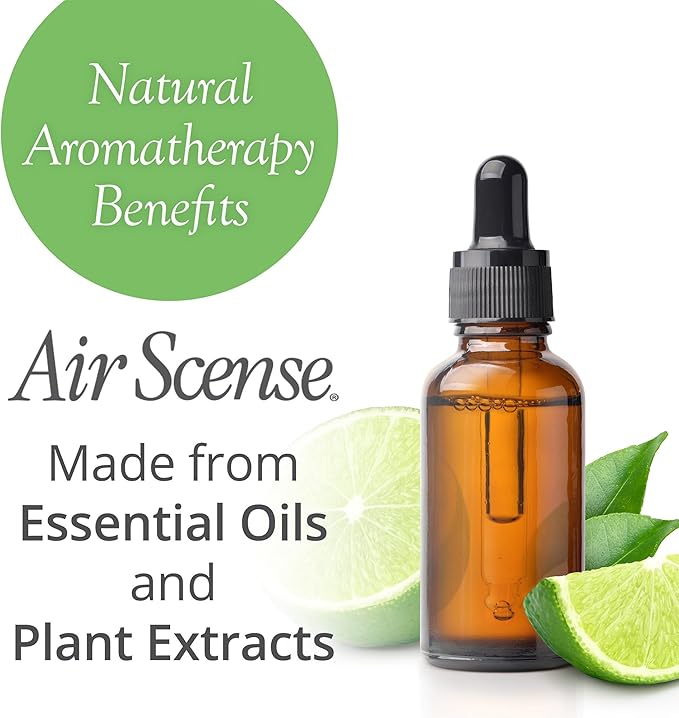 Air Scense Air Freshener Deodorizer Room Spray for Bathroom & Home, Essential Oils, Natural Variety (Orange, Lavender, Lime & Vanilla)- 7 fl oz (4-Pack)