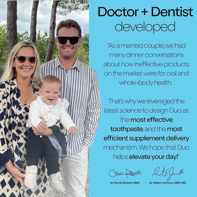 Duo Nano Hydroxyapatite Whitening Toothpaste Tablets, Wild Mint, 62 Tablets | Nano hydroxyapatite, natural whitening, enamel remineralization, sensitivity relief, fluoride free, plastic free, wild mint