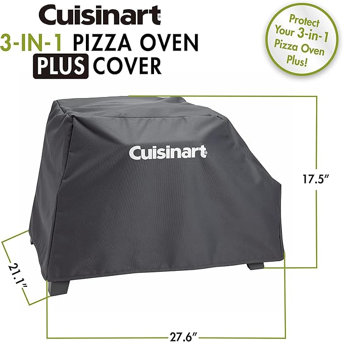 Cuisinart Portable Grill Stand Bundle with Pizza Oven Cover