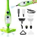 H2O X5 Dual Blast Steam Mop & Handheld Steam Cleaner | 5-in-1 Floor Steamer | Forward-Blast Mop Head for Edges & Tough Messes | Hardwood, Tile & Laminate Cleaner