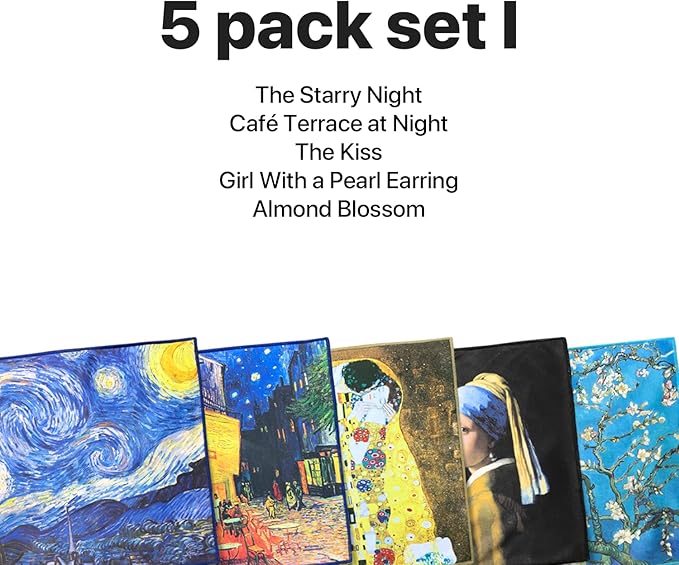 Extra Large [25 Pack] World Best Classic Art Collection - Ultra Premium Quality Microfiber Cleaning Cloths (Best for Camera Lens, Glasses, Screens, and All Lens.)