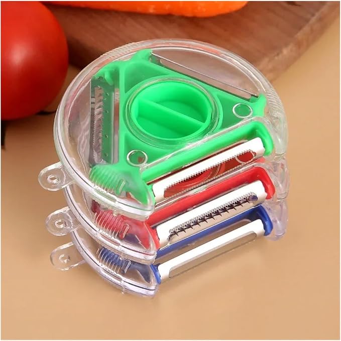 Fruit and Vegetable Peeler - Stainless Steel Grater and Kitchen Tool(4)