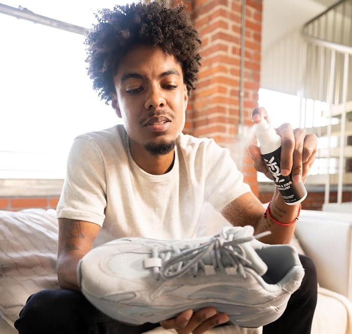 Shoe MGK MVP Shoe Cleaner Kit Shoe Cleaner & Conditioner, Water & Stain Repellent, White Touch Up & Brush