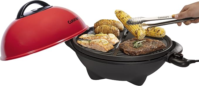 Cuisinart Electric Grill, Indoor/Outdoor, Compact, Portable, Nonstick