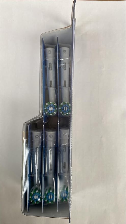 Oral-B Pro Cross Action Replacement Brush Heads, 10 Count (XXL Pack), Electric Toothbrush Refills, International Version