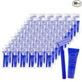 Disposable Razor Shaving Cream Set, Individually Wrapped Manual Twin Blade Shaving Razors in Bulk with Mini Smooth Shaving Cream Toiletries for Hotel Charity Camping Travel Homeless 0.34oz (60 Pack)