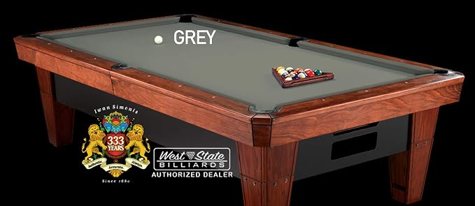 Simonis 860 Pool Table Cloth Replacement Kit for Tables Includes Precut Bed and Rail Cloth, Horsehair Brush, Spots, and Chalk (Multiple Colors)