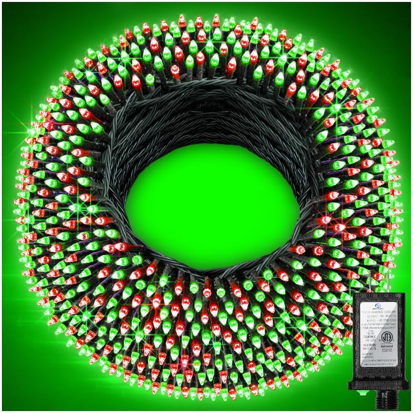 750 LED 240FT Christmas String Lights Outdoor, 12 Pro Modes with Timer