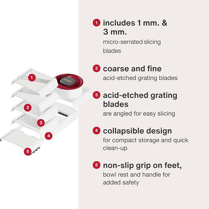 Zyliss, Slicer and Grater 4 in 1