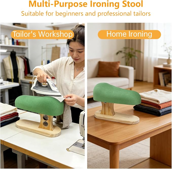 Tailor's Small Ironing Board | Portable, Padded Board