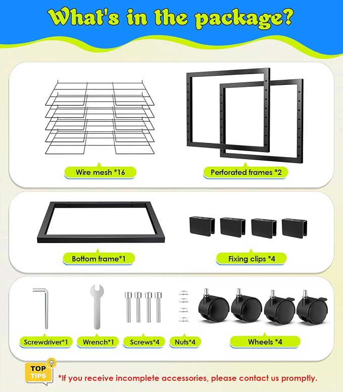 Art Drying Rack 0.138" Thickened Paint Drying Rack Concave Painting Racks with 4 Casters, 3lbs Load Capacity Wire Paint Drying Stand for Classroom Art Studios, Schools, Preschool