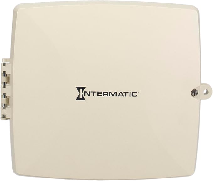 Intermatic PE733P 7-Day Electronic Wi-Fi Pool Timer – 3-Circuit, 120–277V Auto-Voltage, Type 3R Outdoor Plastic Enclosure - 30A Load Capacity for Pumps, Lights, and Spa Equipment