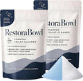 Toilet Cleaner, No-Scrub Foaming Powder with Fresh Scent, Fast-Acting Oxygen Formula, Splash-Free & Brush-Free Daily Bathroom Maintenance (2 bags, 7.05 Ounce (Pack of 1))