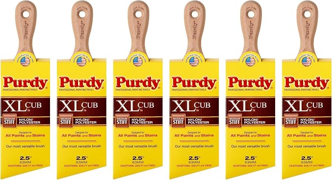 XL Cub Paint Brush Size: 12.5" H x 2.62" W x 0.88" D