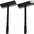 Set of 2 Black Duck Brand Window and Windshield Cleaning Sponge and Rubber Squeegee!