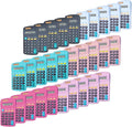 Mini Calculator, Small Calculator (B, Set of 30) | 8 Digit Dual Power Portable Pocket Size Desktop Handheld for Classroom Desktop Home