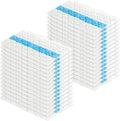 50 Pcs Disposable Mop Replacement Pads, Heavy Duty Cleaner Pad Refill Compatible with VM252 VM251 VM200 VM190 VC205 QM250 Models, Essential Household Vacuum Mops Replacement Accessories