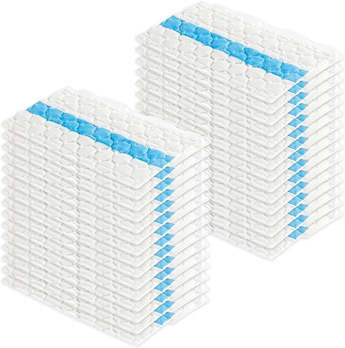 30 Pcs Disposable Mop Replacement Pads, Heavy Duty Cleaner Pad Refill Compatible with VM252 VM251 VM200 VM190 VC205 QM250 Models, Essential Household Vacuum Mops Replacement Accessories
