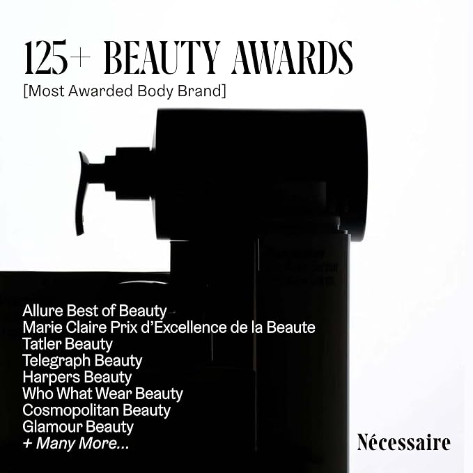 Nécessaire The Hand Wash Santal | Non Toxic Hand Soap with Vitamins, Minerals + Omega 6/9 | Warm + Woodsy Sandalwood Scent | Daily Nourishing Liquid Hand Soap For Bathroom + Kitchen