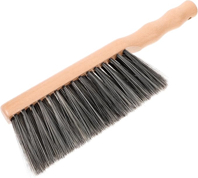 minkissy 3pcs Fireplace Cleaning Brush Hand Broom for Replacing Fireplace Brush Accessories Mantel