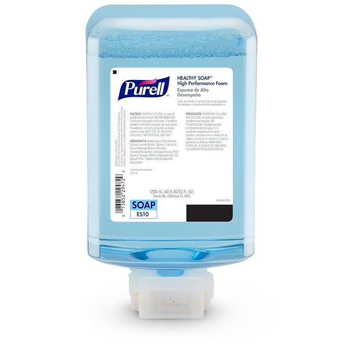 Purell ES10 CRT Soap Foam Refill Fragrance Free, 2ct x 1200 mL - 8385-02
