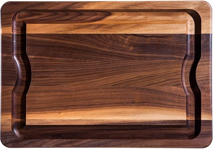 J.K. Adams Walnut BBQ Cutting Board, Brown (BBQ-2014-WAL)