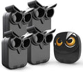 1/2 Mile Long Range Wireless Driveway Alarm Outdoor Weather Resistant Motion Sensor&Detector-Home&Office DIY Security Alert System-Monitor&Protect Outdoor/Indoor Property - 1 Receiver and 4 Sensors